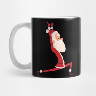 Funny Christmas Namasleigh Santa Believe Yoga Gift T-Shirt Mug